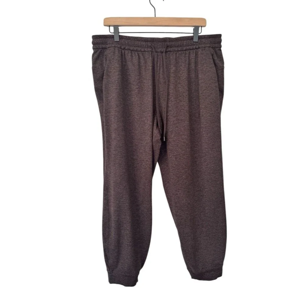 lululemon athletica Brown Heather Women's Drawstring Jogger Pants - Size 14